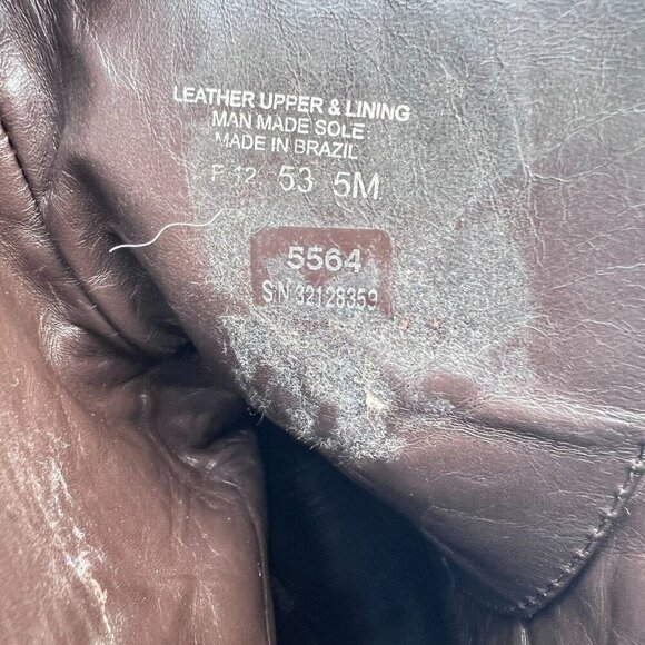 Tory Burch Jamie Women Size 5M Brown Suede Nubuck Crisscross Buckle Pump Boot - Picture 10 of 13